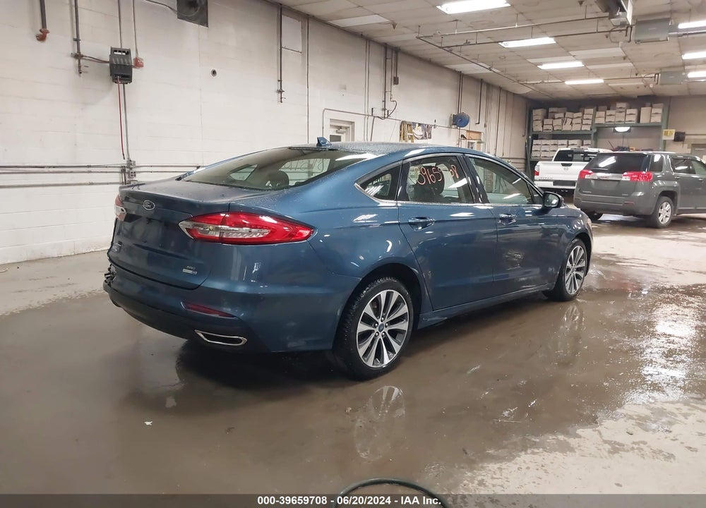 2019 FORD FUSION SE VIN: 3FA6P0T91KR266636