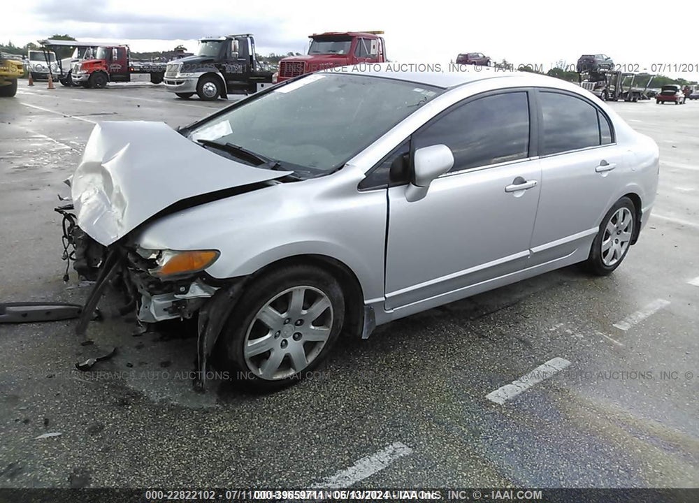 2006 HONDA CIVIC LX VIN: 1HGFA16586L115647