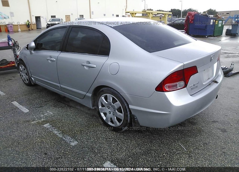 2006 HONDA CIVIC LX VIN: 1HGFA16586L115647
