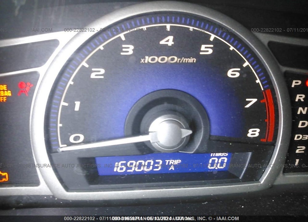 2006 HONDA CIVIC LX VIN: 1HGFA16586L115647