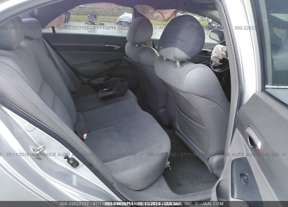 2006 HONDA CIVIC LX VIN: 1HGFA16586L115647
