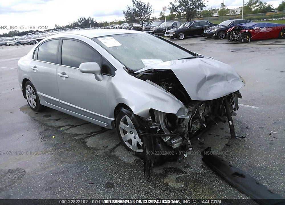2006 HONDA CIVIC LX VIN: 1HGFA16586L115647
