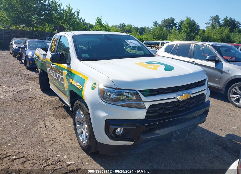 2022 CHEVROLET COLORADO 2WD LONG BOX LT VIN: 1GCHSCEA0N1103839