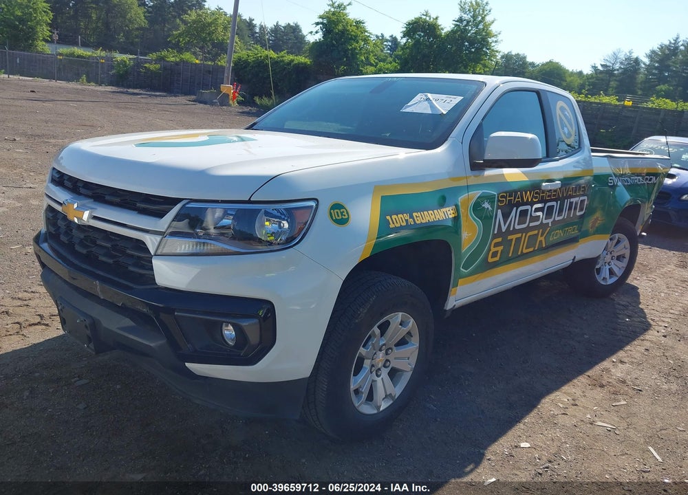 2022 CHEVROLET COLORADO 2WD LONG BOX LT VIN: 1GCHSCEA0N1103839