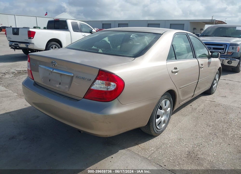 2003 TOYOTA CAMRY LE VIN: 4T1BE32K43U135470