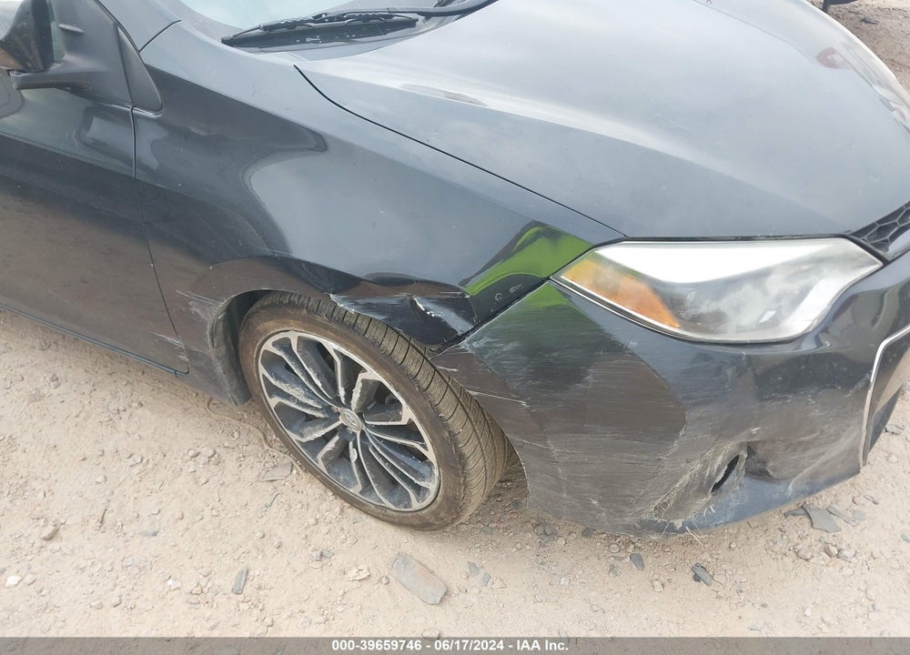 2015 TOYOTA COROLLA S PLUS VIN: 2T1BURHE0FC450201