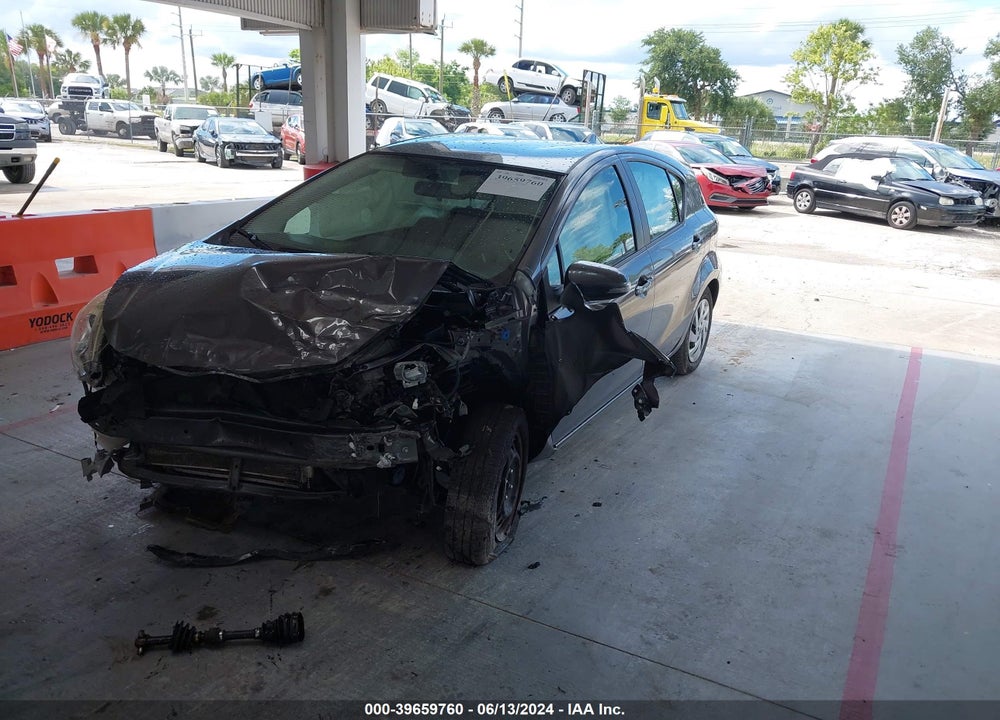 2015 TOYOTA PRIUS C THREE VIN: JTDKDTB38F1102123