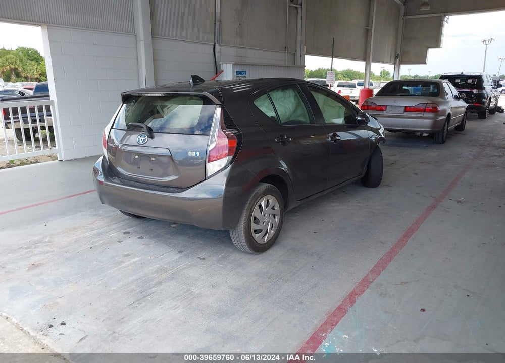 2015 TOYOTA PRIUS C THREE VIN: JTDKDTB38F1102123
