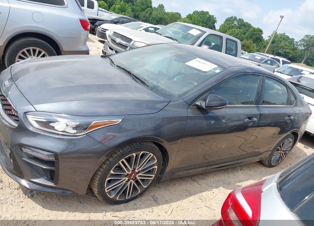 2021 KIA FORTE GT MANUAL VIN: 3KPF44AC8ME365165