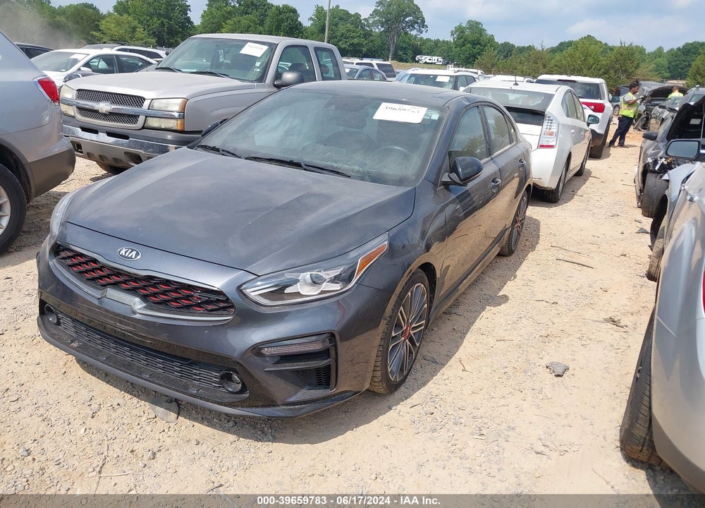 2021 KIA FORTE GT MANUAL VIN: 3KPF44AC8ME365165
