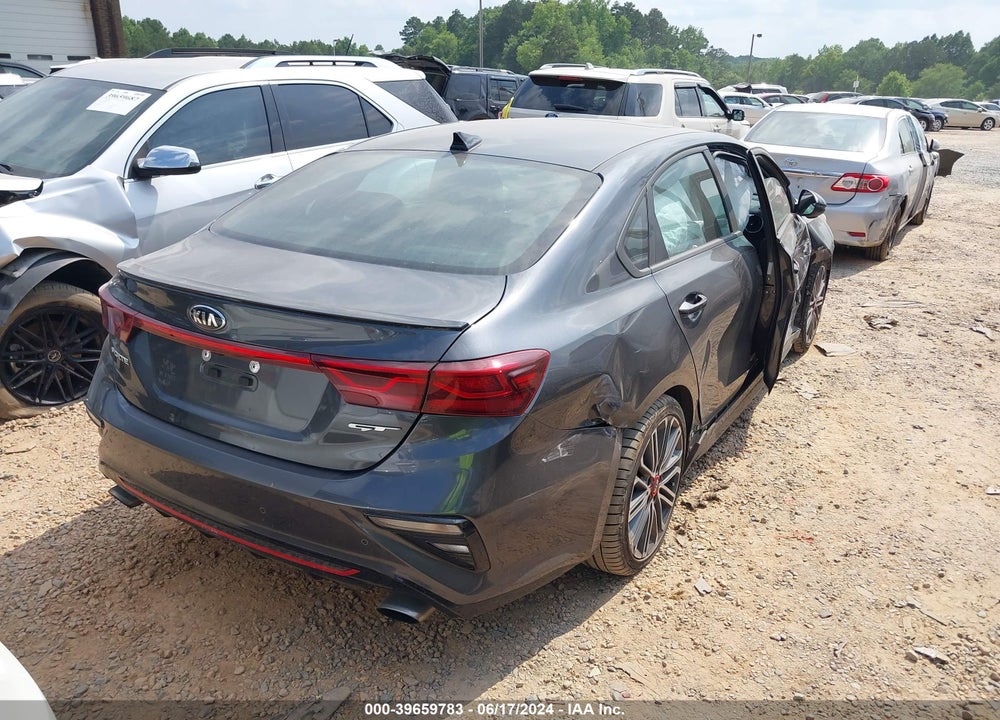 2021 KIA FORTE GT MANUAL VIN: 3KPF44AC8ME365165