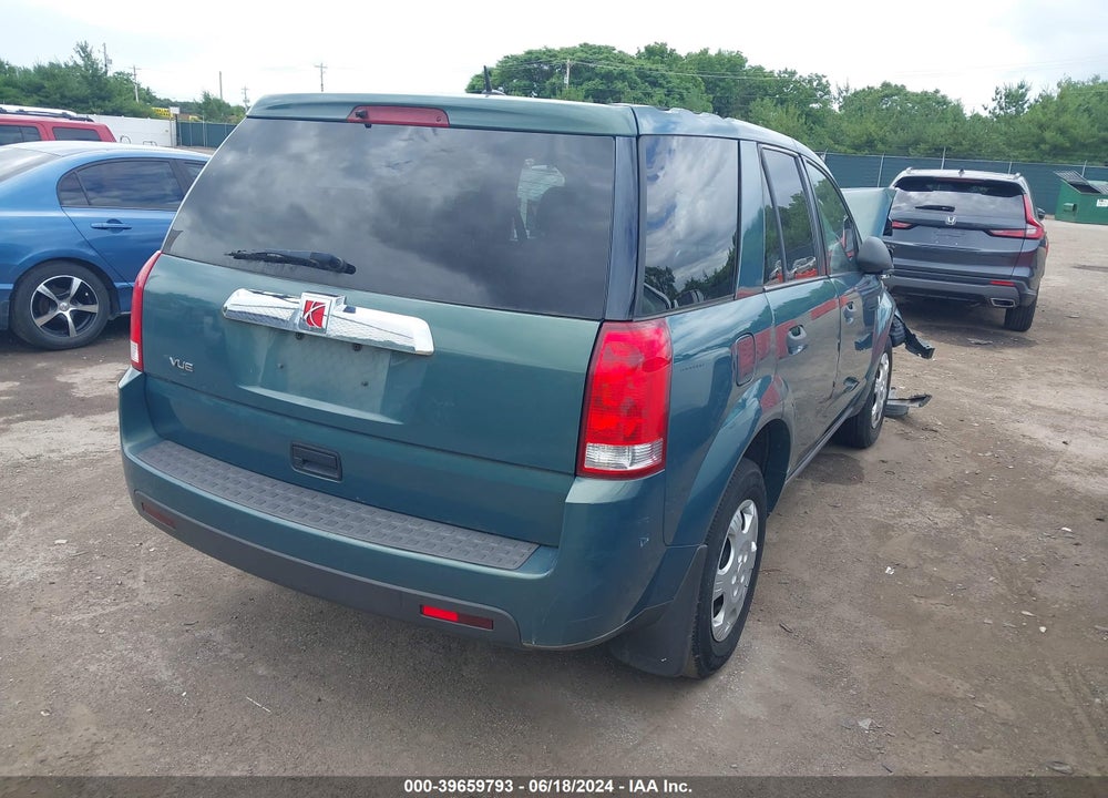 2007 SATURN VUE 4 CYL VIN: 5GZCZ33D27S865200