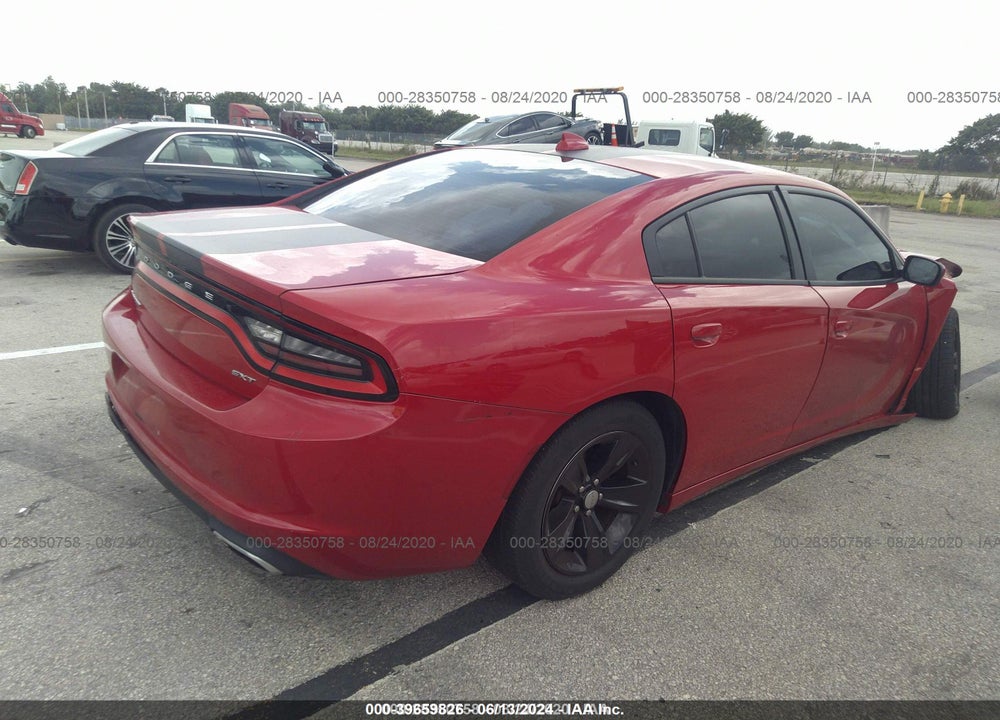 2016 DODGE CHARGER SXT VIN: 2C3CDXHG1GH280890