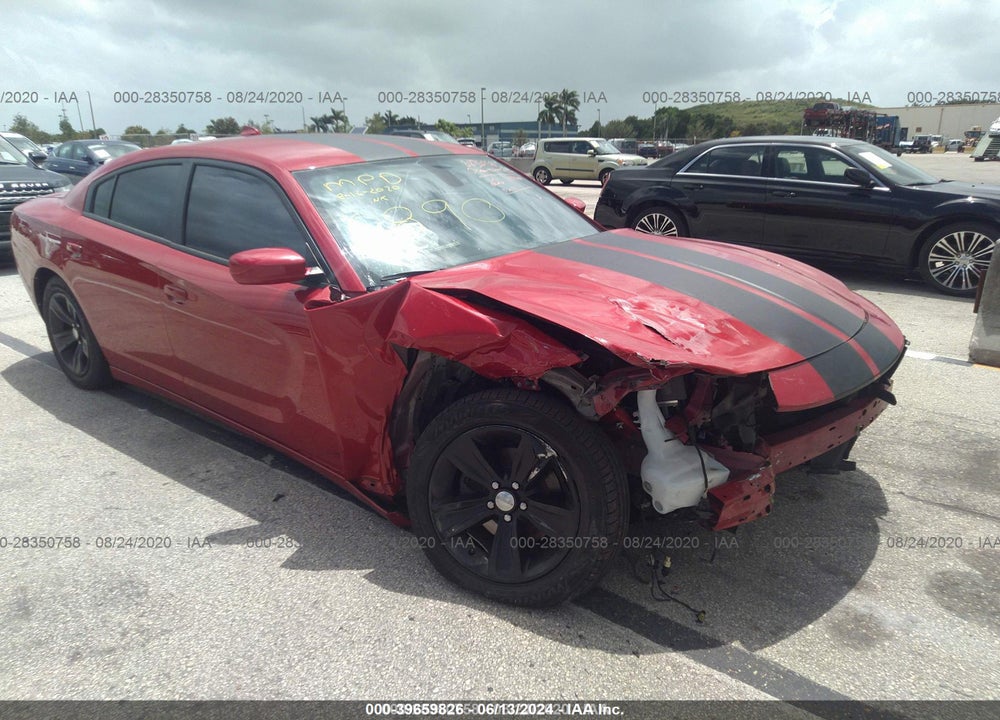 2016 DODGE CHARGER SXT VIN: 2C3CDXHG1GH280890