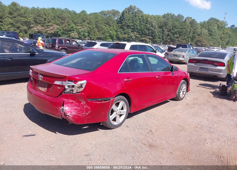 2013 TOYOTA CAMRY SE VIN: 4T1BF1FK8DU696767