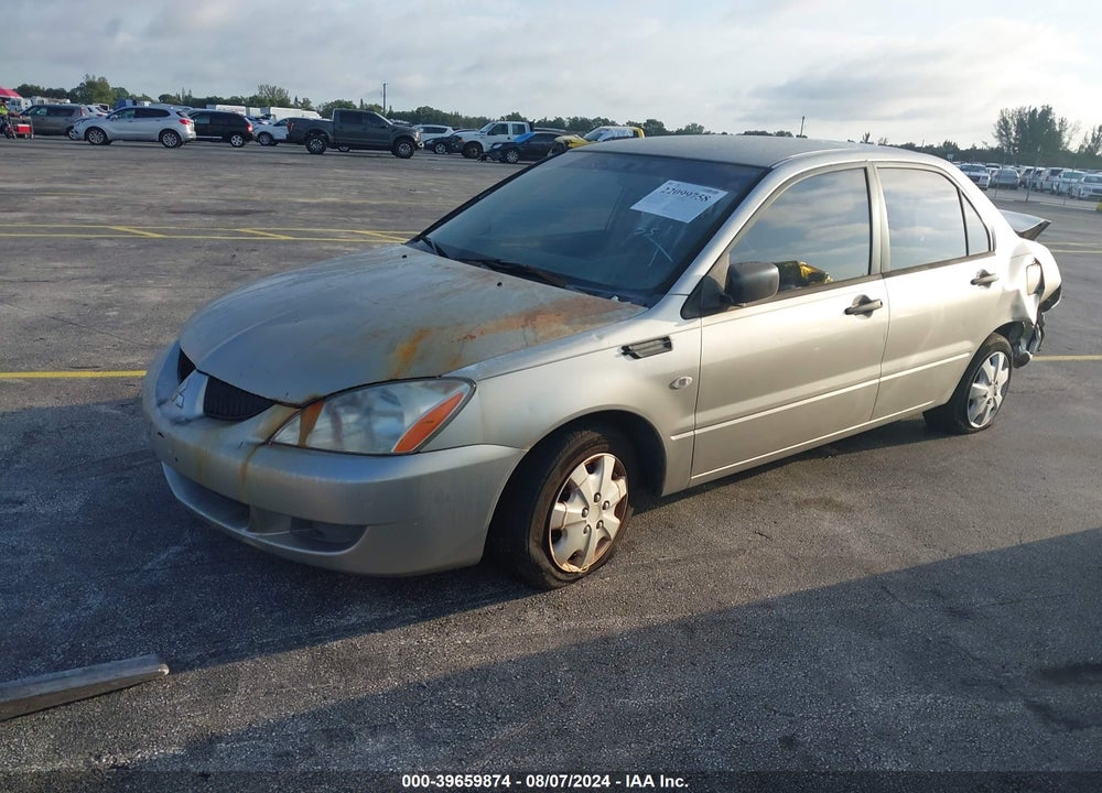 2005 MITSUBISHI LANCER ES VIN: JA3AJ26E05U021185