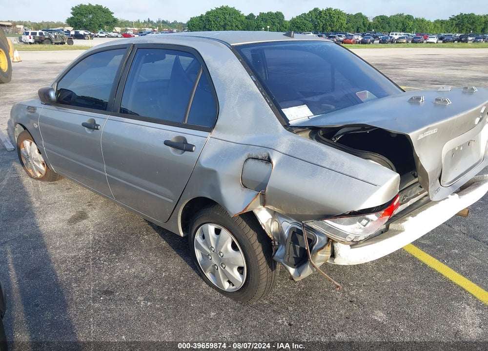 2005 MITSUBISHI LANCER ES VIN: JA3AJ26E05U021185