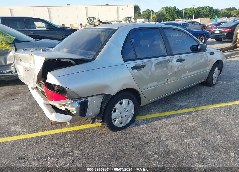2005 MITSUBISHI LANCER ES VIN: JA3AJ26E05U021185