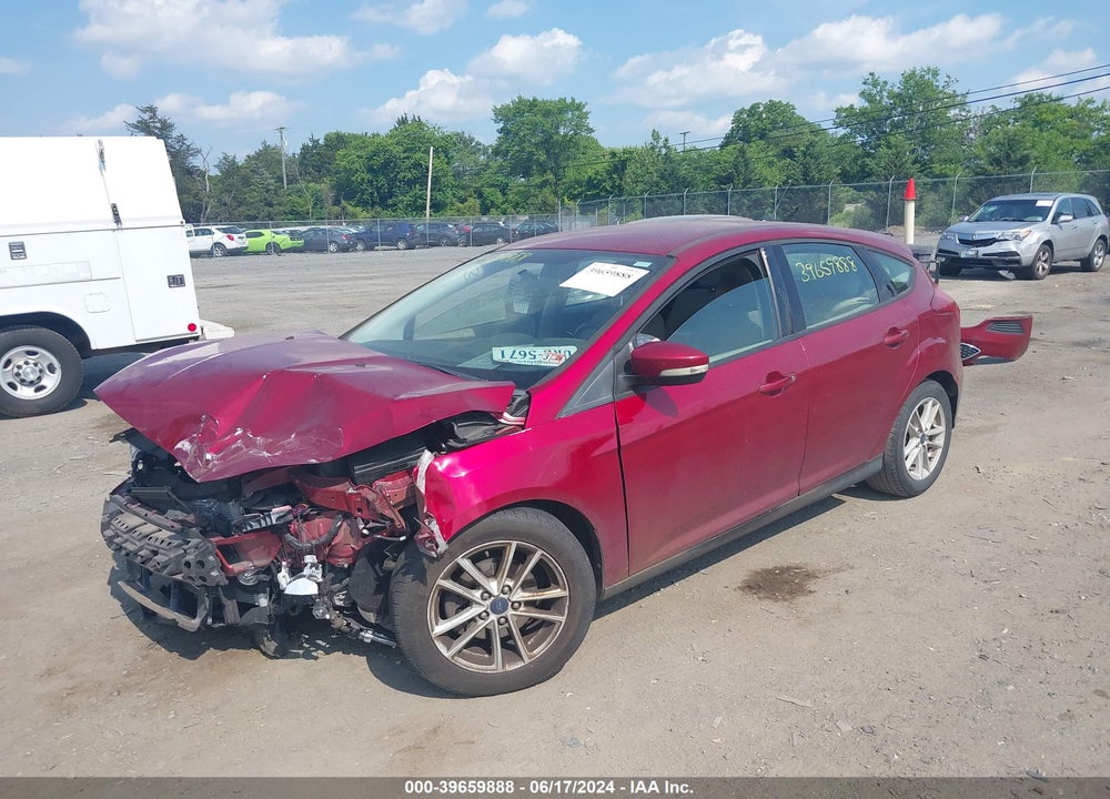 2017 FORD FOCUS SE VIN: 1FADP3K27HL298303