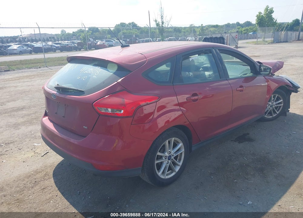 2017 FORD FOCUS SE VIN: 1FADP3K27HL298303