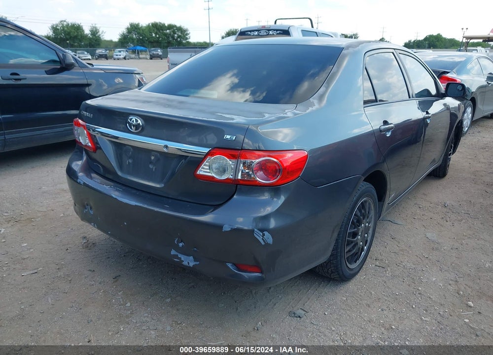 2012 TOYOTA COROLLA LE VIN: 2T1BU4EE5CC819346