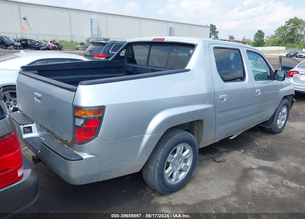 2008 HONDA RIDGELINE RTX VIN: 2HJYK16338H525500