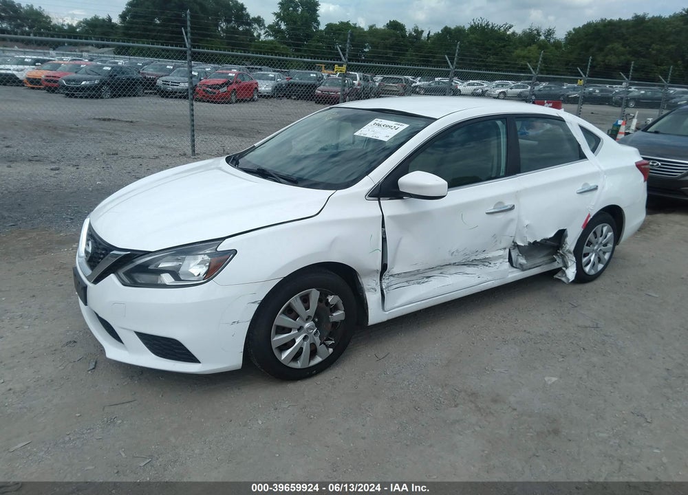 2017 NISSAN SENTRA S VIN: 3N1AB7AP0HY310382