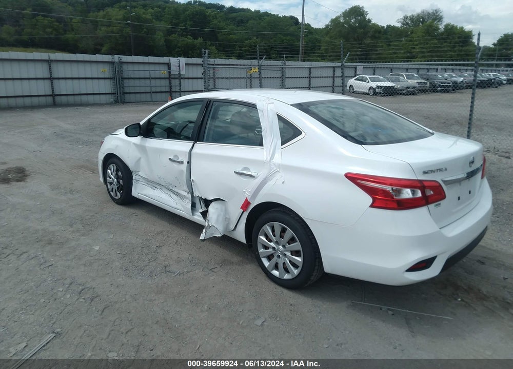 2017 NISSAN SENTRA S VIN: 3N1AB7AP0HY310382