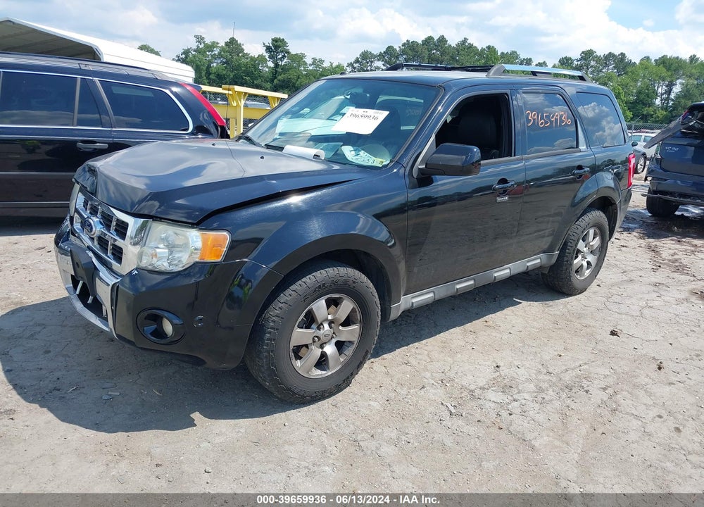 2010 FORD ESCAPE LIMITED VIN: 1FMCU9EG0AKC73002