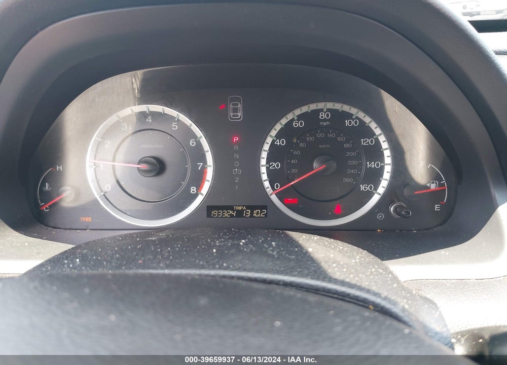 2010 HONDA ACCORD 2.4 EX VIN: 1HGCP2F75AA086881