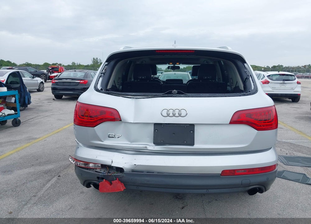 2012 AUDI Q7 3.0T PREMIUM VIN: WA1LGBFE8CD001735