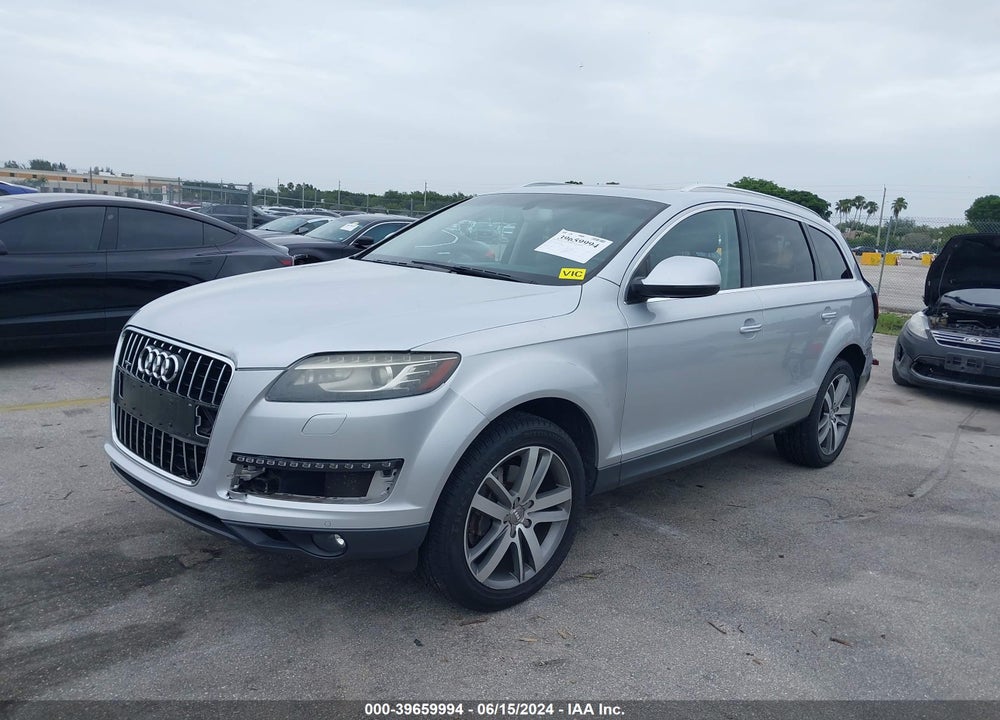 2012 AUDI Q7 3.0T PREMIUM VIN: WA1LGBFE8CD001735