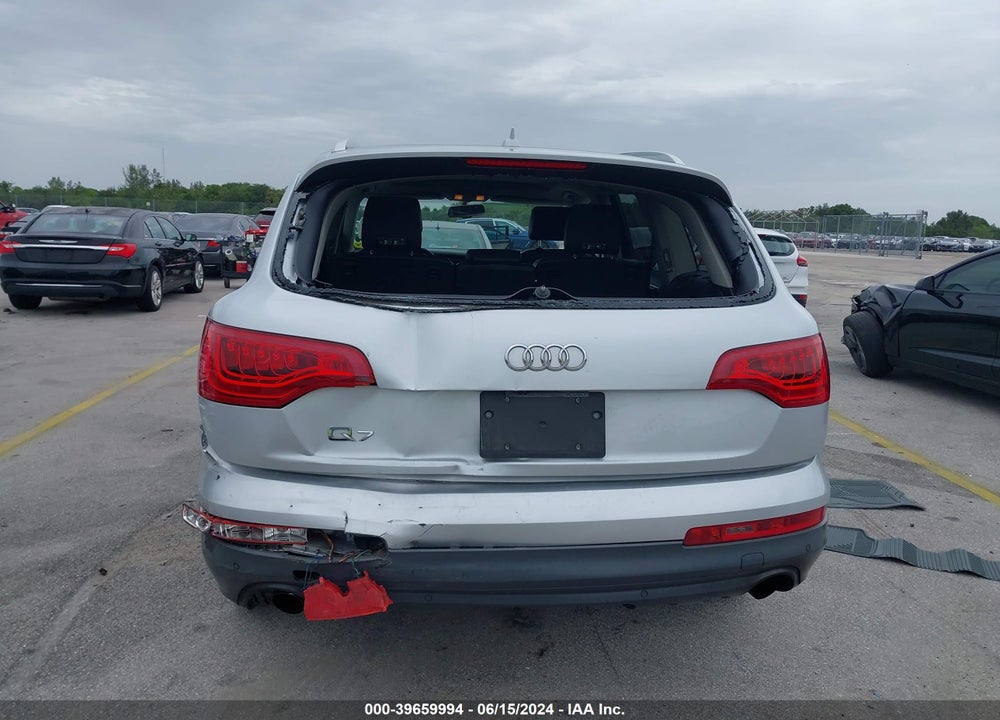 2012 AUDI Q7 3.0T PREMIUM VIN: WA1LGBFE8CD001735