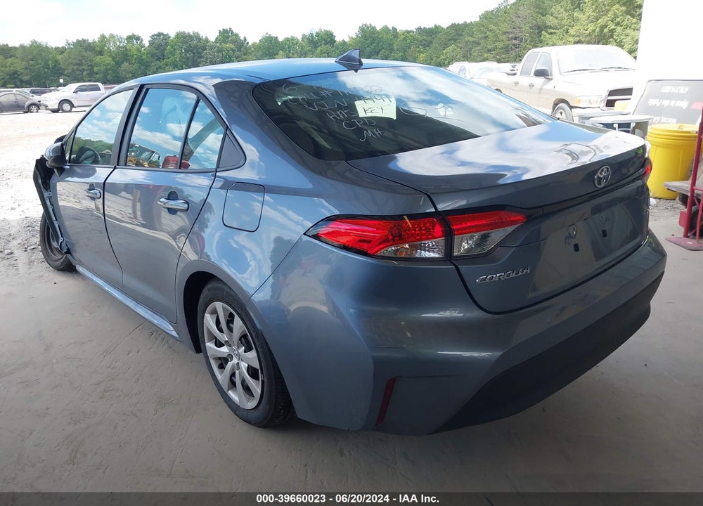 2024 TOYOTA COROLLA LE VIN: 5YFB4MDE4RP104441