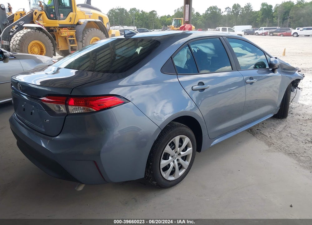 2024 TOYOTA COROLLA LE VIN: 5YFB4MDE4RP104441