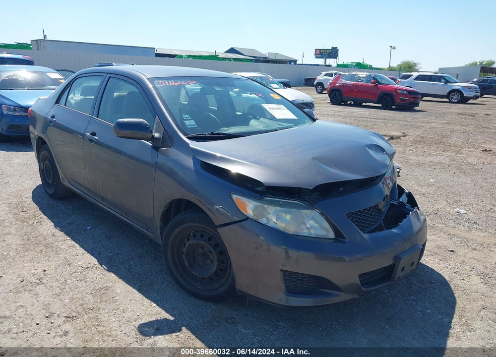 2009 TOYOTA COROLLA LE VIN: JTDBL40E699061543