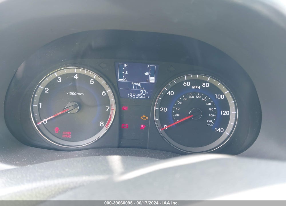 2017 HYUNDAI ACCENT SE VIN: KMHCT4AE7HU173553