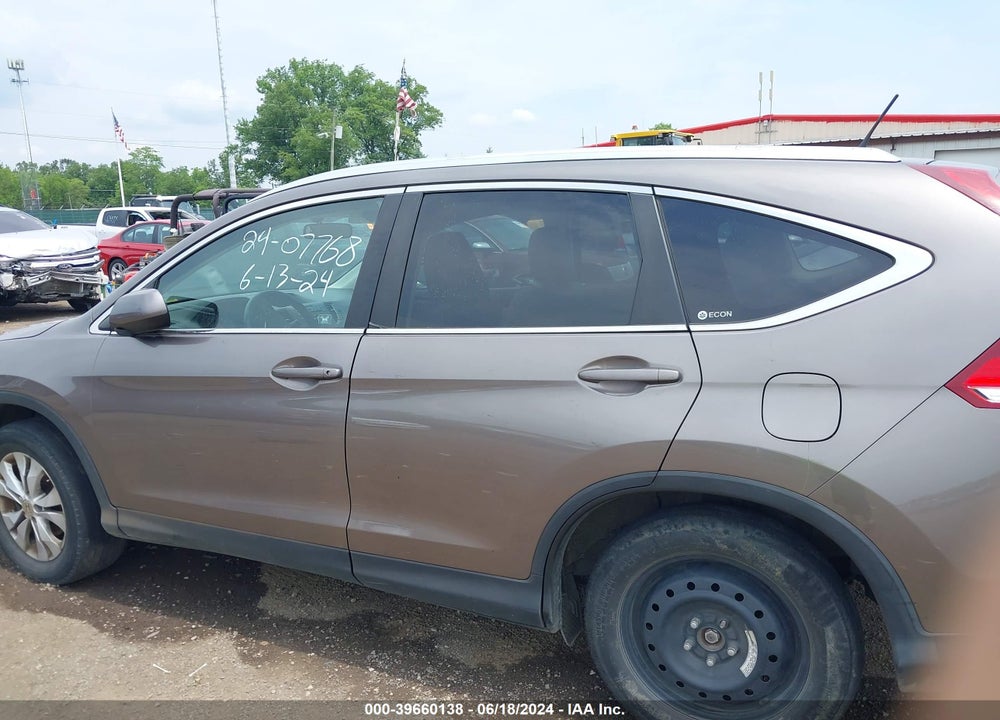 2012 HONDA CR-V EX-L VIN: 5J6RM4H70CL078117