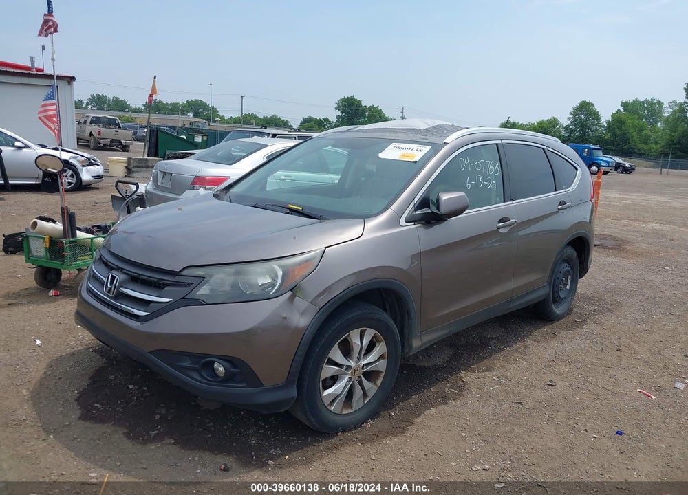 2012 HONDA CR-V EX-L VIN: 5J6RM4H70CL078117