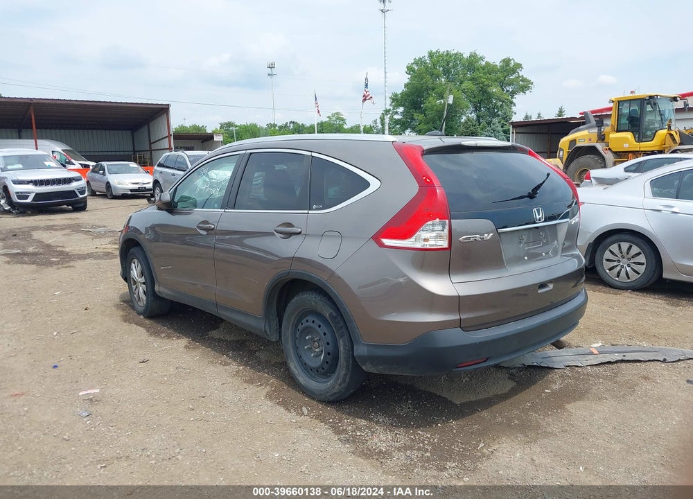 2012 HONDA CR-V EX-L VIN: 5J6RM4H70CL078117