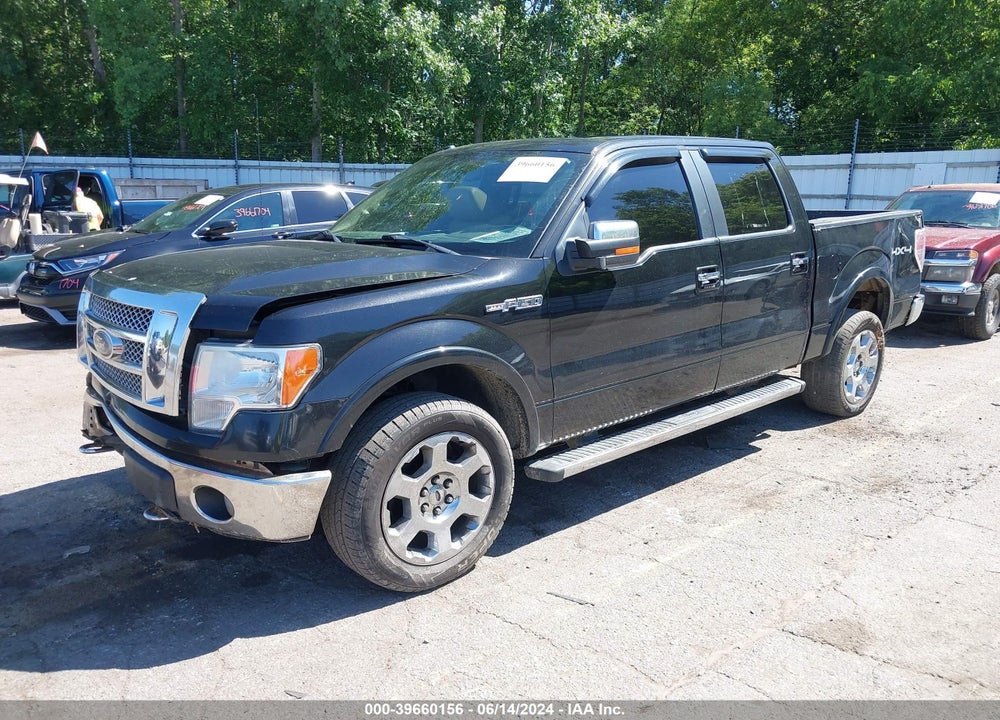 2011 FORD F-150 LARIAT VIN: 1FTFW1EFXBFA38850