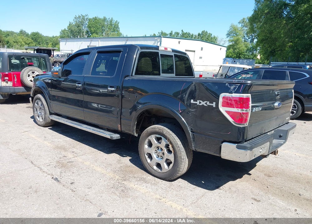 2011 FORD F-150 LARIAT VIN: 1FTFW1EFXBFA38850