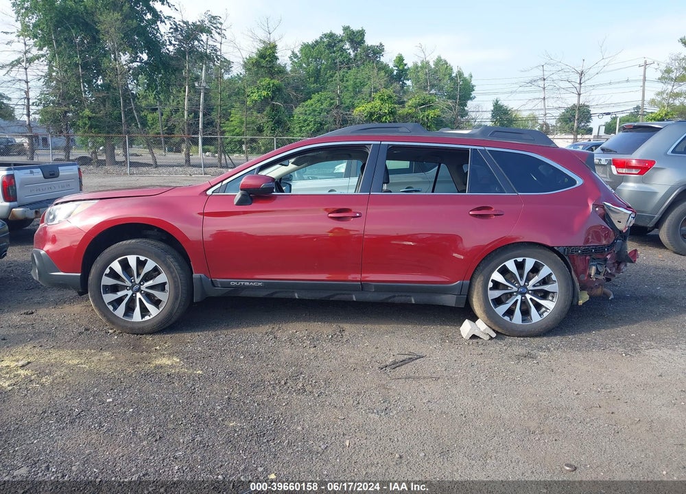 2016 SUBARU OUTBACK 2.5I LIMITED VIN: 4S4BSBNC1G3287998