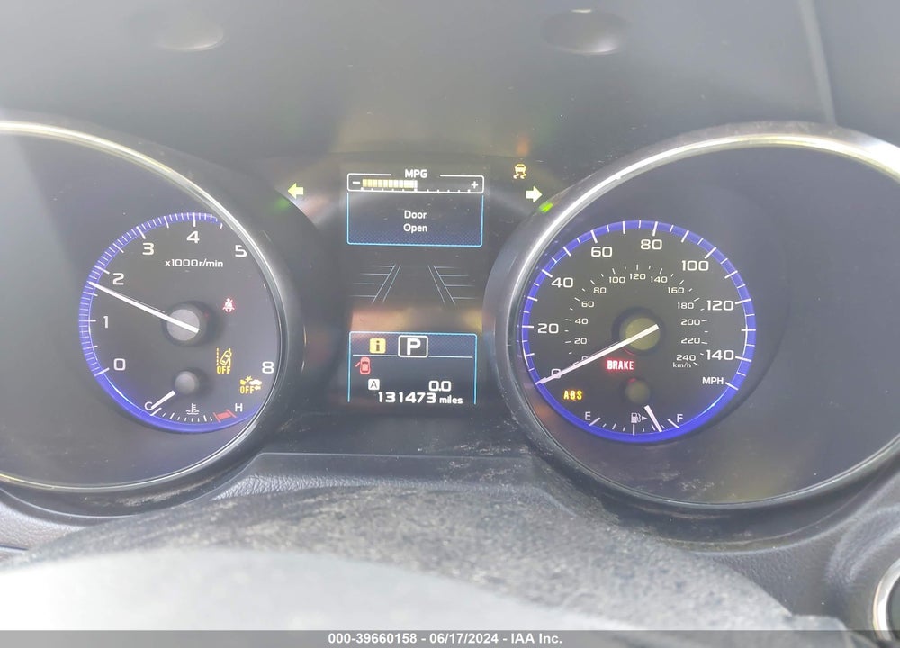 2016 SUBARU OUTBACK 2.5I LIMITED VIN: 4S4BSBNC1G3287998