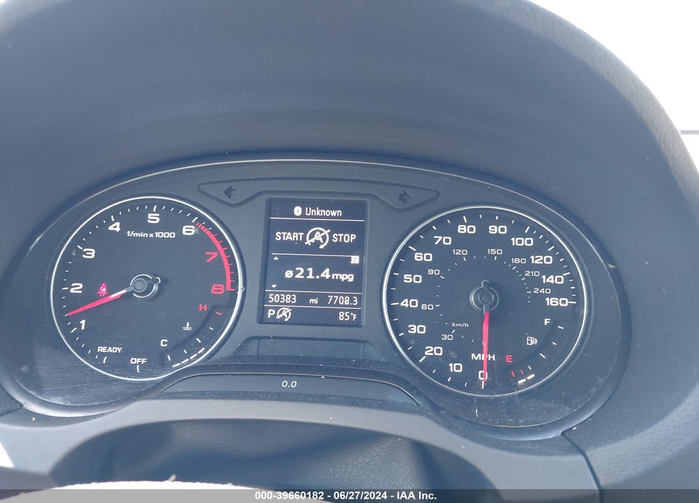 2019 AUDI A3 45 PREMIUM VIN: WAUBEGFF0K1018250