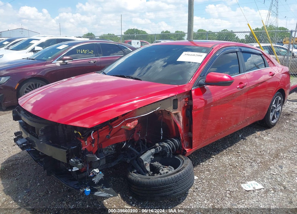 2022 HYUNDAI ELANTRA SEL VIN: 5NPLN4AG1NH065029