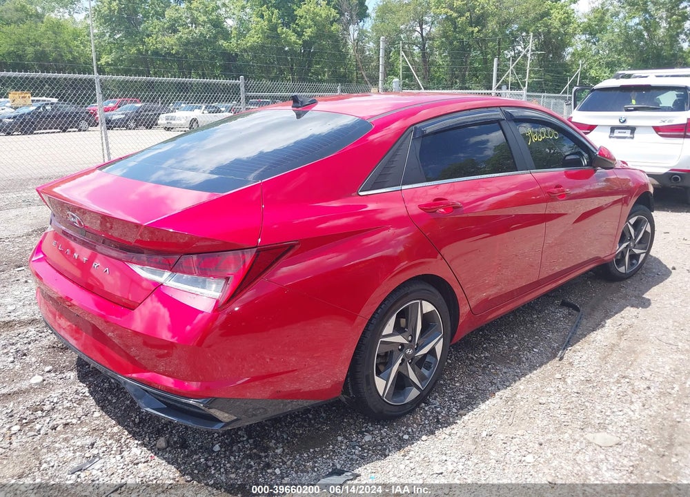 2022 HYUNDAI ELANTRA SEL VIN: 5NPLN4AG1NH065029