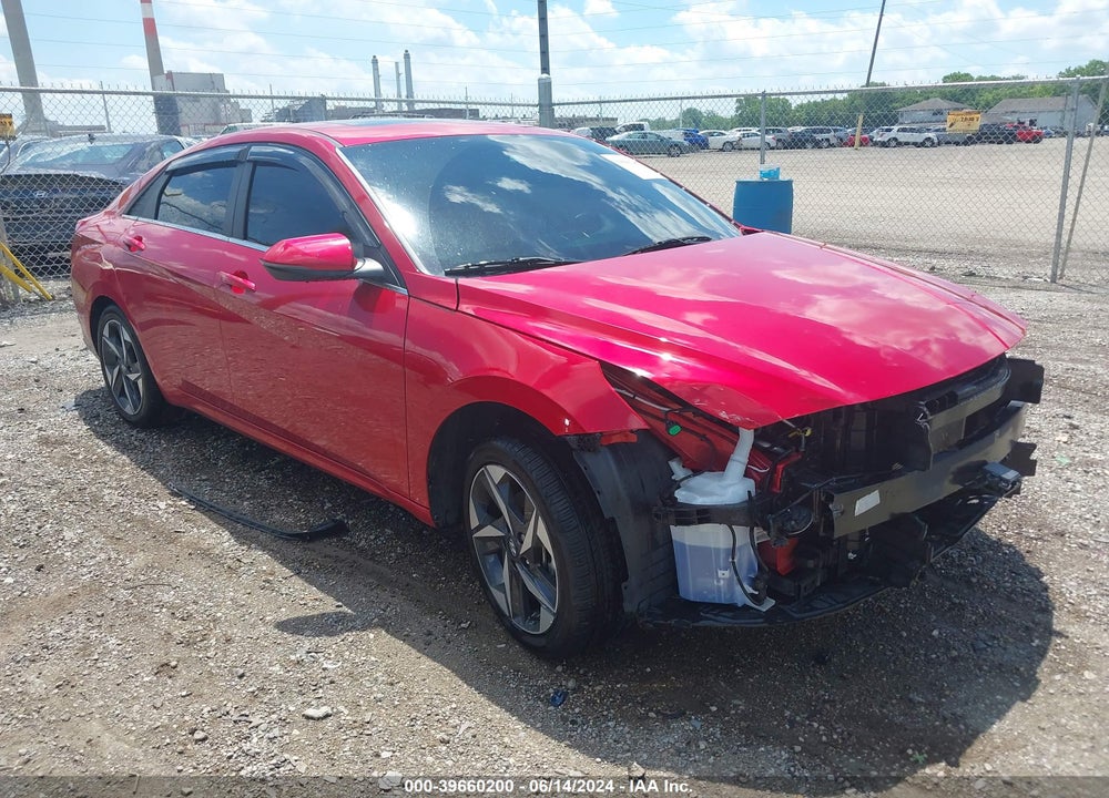 2022 HYUNDAI ELANTRA SEL VIN: 5NPLN4AG1NH065029