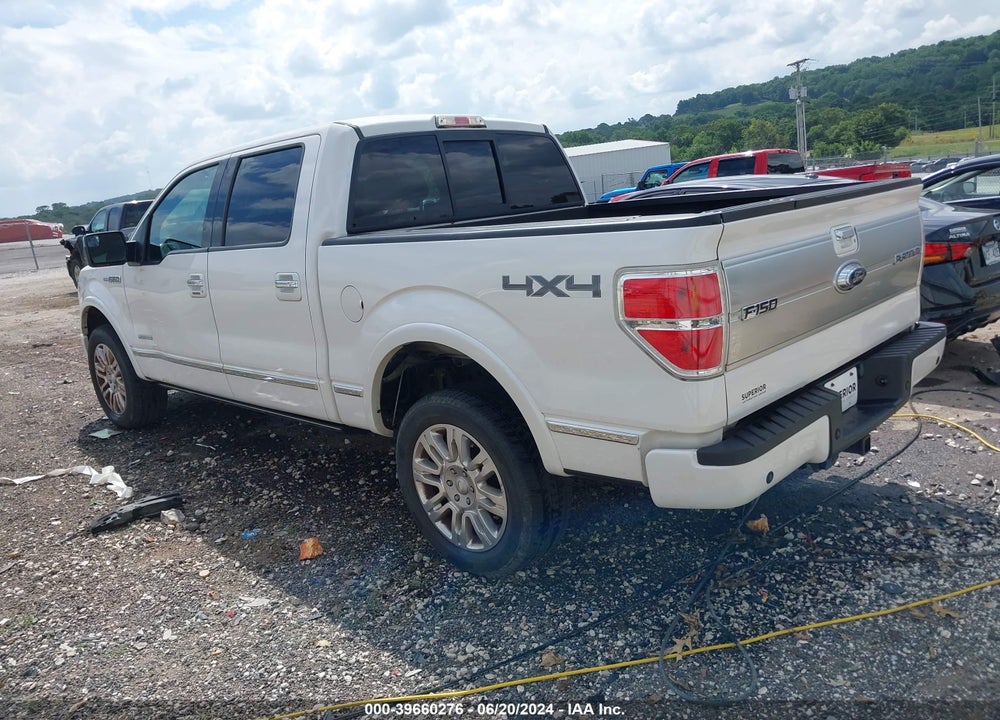 2013 FORD F-150 PLATINUM VIN: 1FTFW1ET6DFC46894