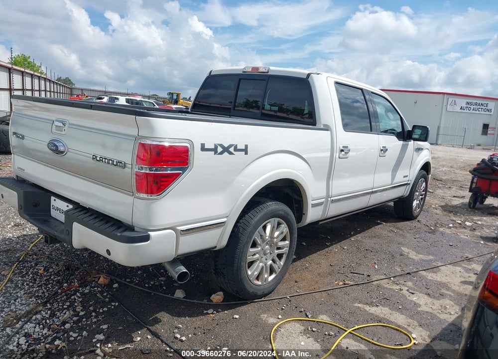 2013 FORD F-150 PLATINUM VIN: 1FTFW1ET6DFC46894
